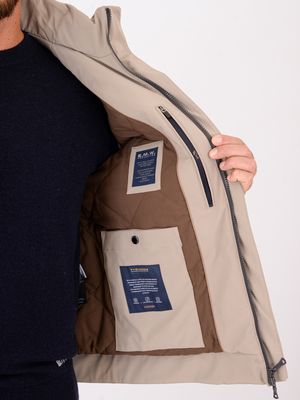 4. Paul&Shark men's jacket in Typhoon technical fabric Beige PAUL & SHARK 15312017