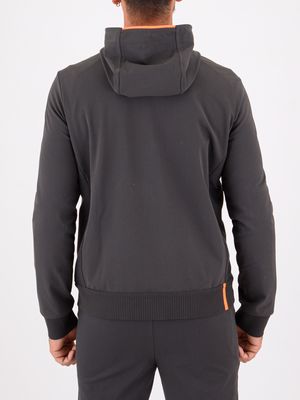 3. Surflex Winter Soft Touch Hood Zip Fleece RRD uomo in tessuto tecnico Grigio Scuro RRD w25192surflexwintersofttouchhoodzipfleece