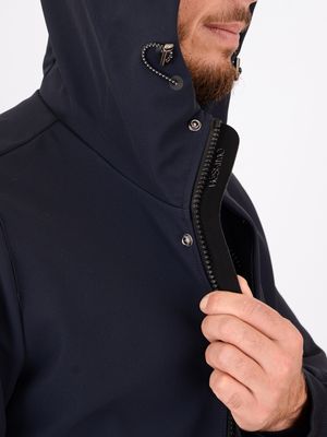 4. Veste Heskimo pour homme en nylon technique avec capuche Bleu HèSKIMO he9440013