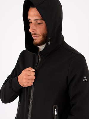 4. Giubbotto uomo Hèskimo in Nylon Nero HèSKIMO he9440023