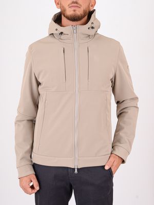 Paul & Shark men's jacket in Re-Shark Shell Save the Sea Beige PAUL & SHARK