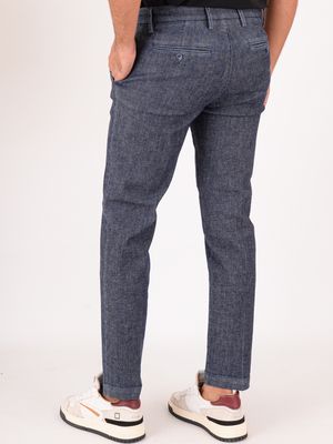 3. Re-Hash Men's Mucha Chino Denim Trousers Denim Re-Hash p249-zp2d570