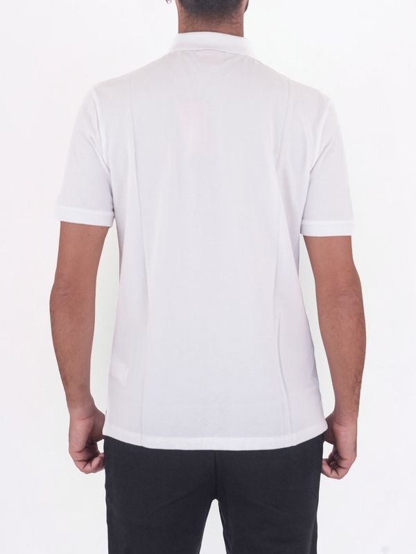 3. T-shirt HUGO Uomo in Cotone con Logo in Jersey di cotone Bianco Hugo 50466158