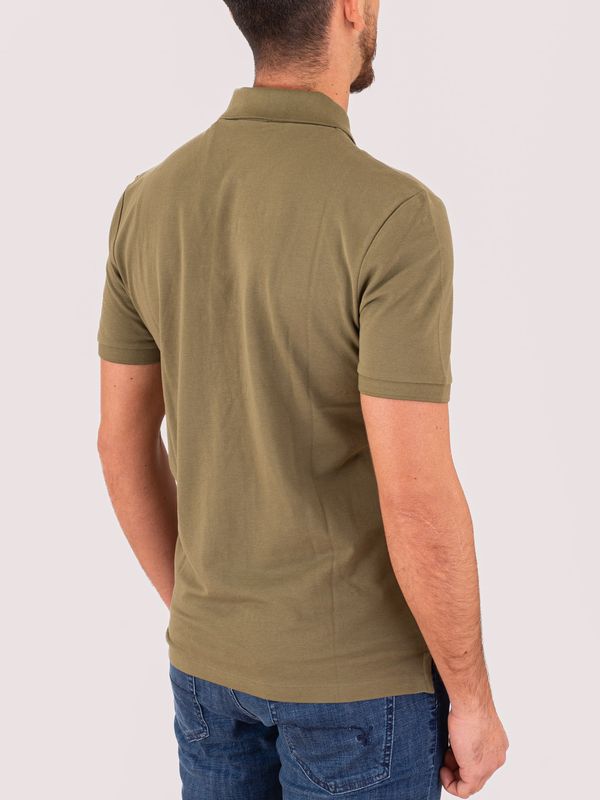 3. Polo HUGO Uomo Slim Fit in Cotone con Logo Verde Hugo 50466182
