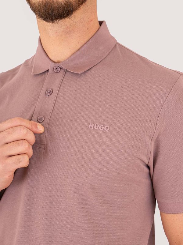 4. Polo HUGO Uomo Slim Fit in Cotone con Logo Vinaccia Hugo 50466182