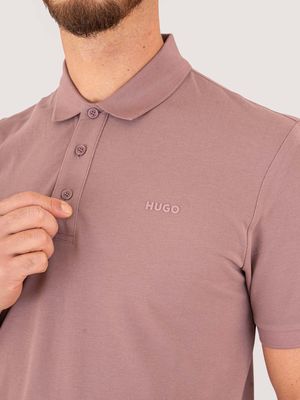 4. Polo HUGO Uomo Slim Fit in Cotone con Logo Vinaccia