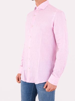 2. Chemise en lin pour homme Paul&Shark Rose