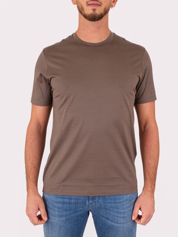 1. T-shirt en coton pour homme Paul&Shark Brun PAUL & SHARK 99311024