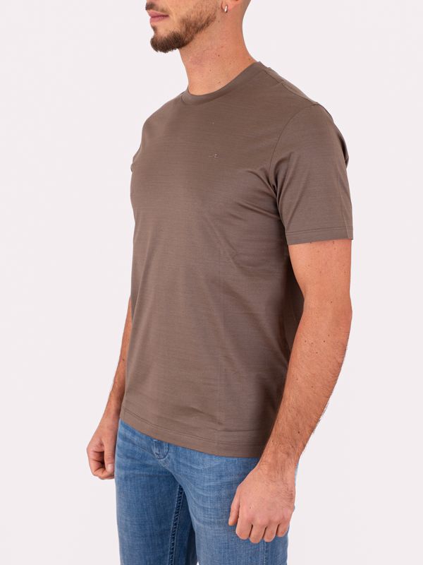 2. T-shirt en coton pour homme Paul&Shark Brun PAUL & SHARK 99311024