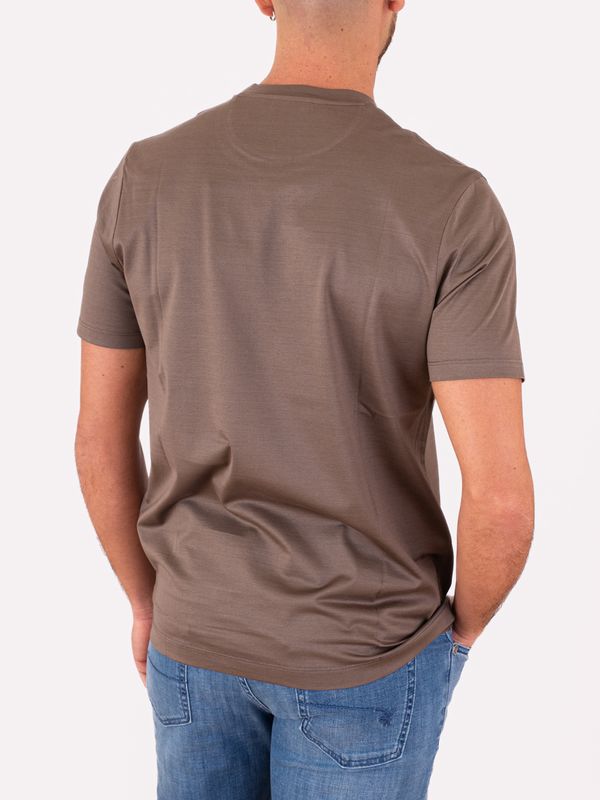 3. T-shirt en coton pour homme Paul&Shark Brun PAUL & SHARK 99311024