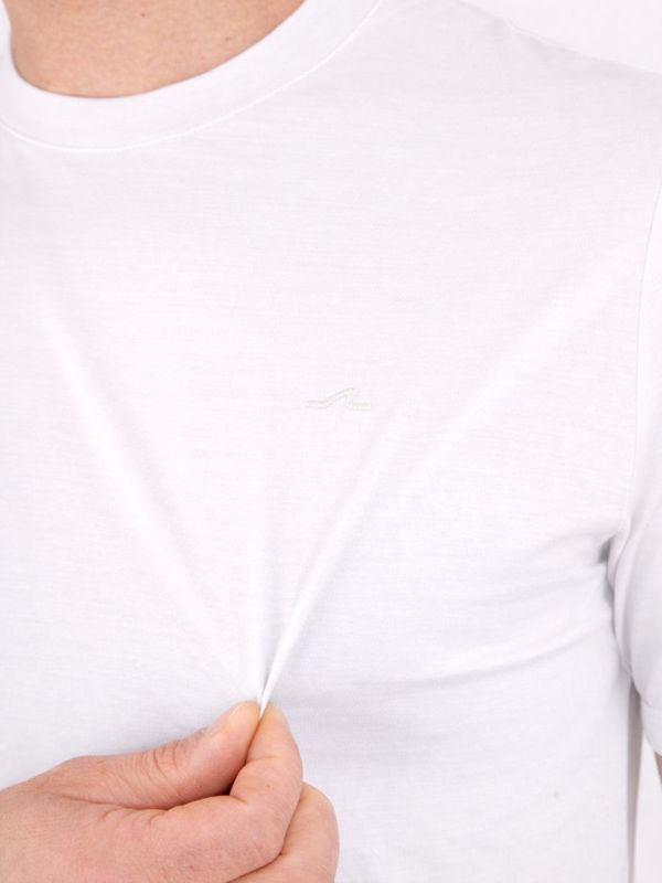 4. T-shirt Uomo Paul&Shark in Cotone Bianco PAUL & SHARK 99311024