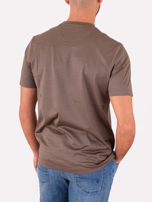 3. T-shirt en coton pour homme Paul&Shark Brun