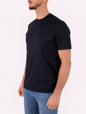 2. T-shirt en coton pour homme Paul&Shark Bleu