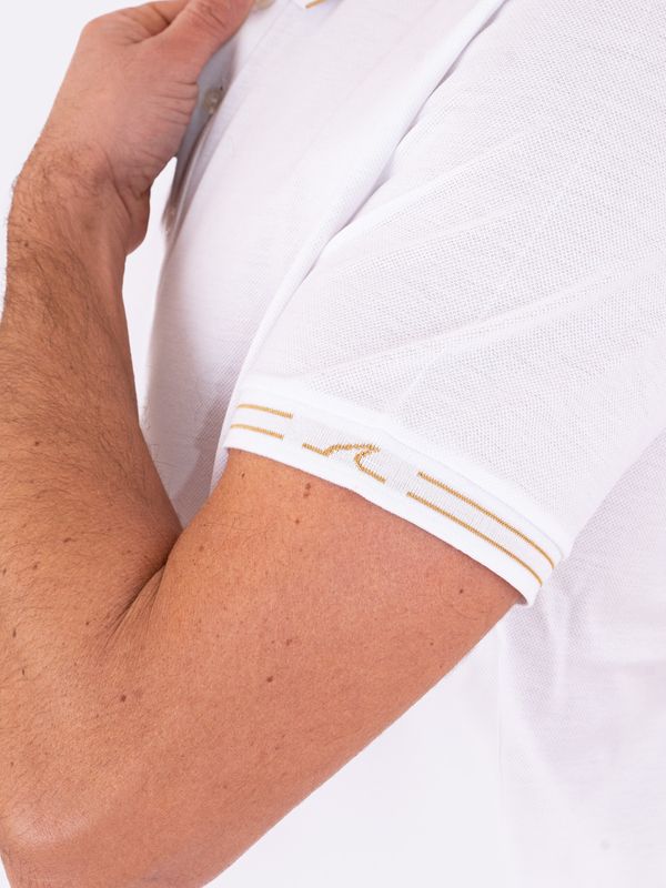 4. Polo Uomo Paul&Shark in cotone con Dettagli a Contrasto Bianco PAUL & SHARK 25411236