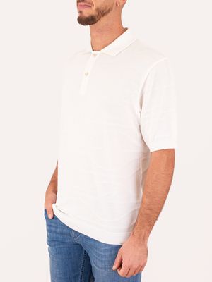 2. Polo homme Paul&Shark à motif horizontal Blanc
