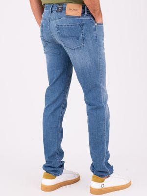 3. Jeans Uomo Re-Hash con Struttura Cinque Tasche Denim