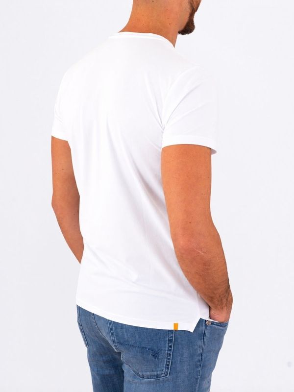 3. T-shirt Square Uomo RRD con lavorazione in rilievo a effetto seersucker square Bianco RRD 26223squareshirty