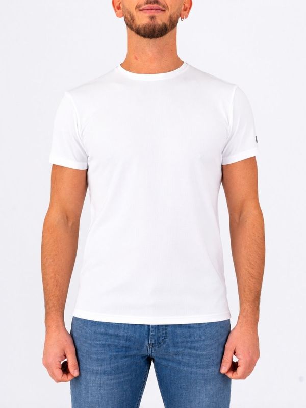 T-shirt Square Uomo RRD con lavorazione in rilievo a effetto seersucker square Bianco RRD