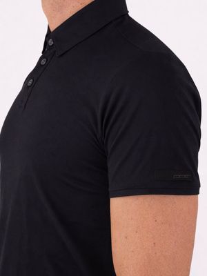 4. Polo Square Uomo RRD con Struttura a Rilievo Blue Black