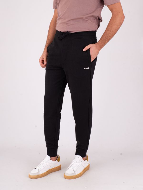 2. Pantalone uomo in cotone Hugo con Vita Elasticizzata Nero Hugo 50489617
