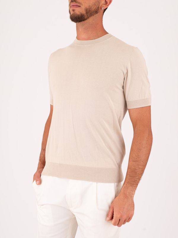 2. T-Shirt uomo Paolo Pecora Milano in cotone Beige Paolo Pecora Milano a009f100