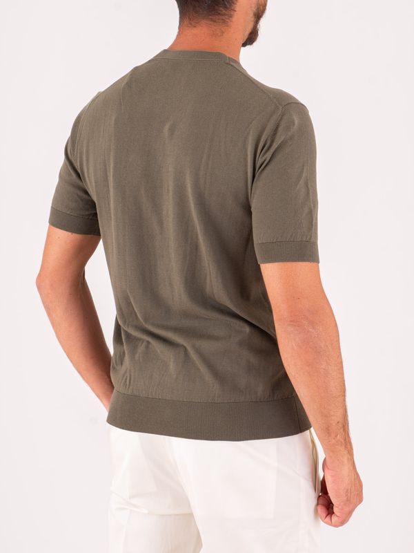 3. T-Shirt uomo Paolo Pecora Milano in cotone Verde Paolo Pecora Milano a009f100