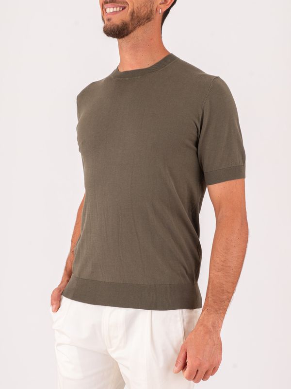 2. T-Shirt uomo Paolo Pecora Milano in cotone Verde Paolo Pecora Milano a009f100