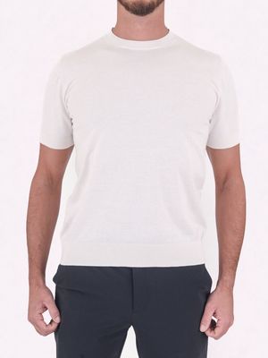 1. T-Shirt uomo Paolo Pecora Milano in cotone Bianco