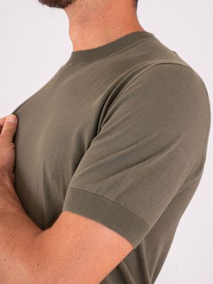 4. T-Shirt uomo Paolo Pecora Milano in cotone Verde