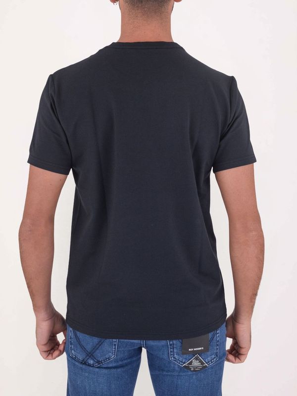 3. T-Shirt uomo Peuterey in misto cotone e seta Blu Peuterey peu547099012182