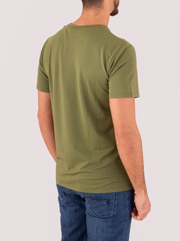3. T-Shirt uomo Peuterey in misto cotone e seta Verde Peuterey peu547099012182