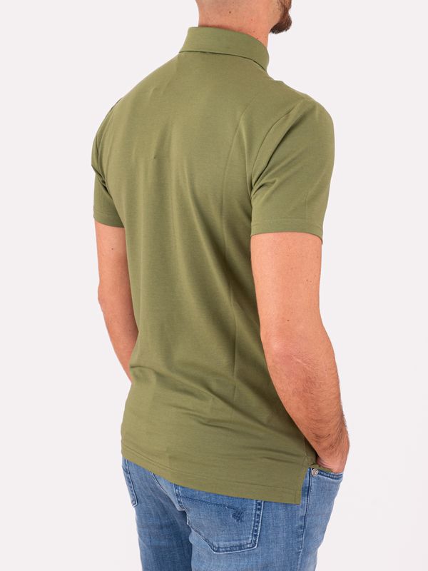 3. Polo à manches courtes Peuterey pour homme avec logo brodé Vert Peuterey peu547199012182
