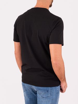 3. Peuterey Men's Crew Neck T-Shirt with Front Logo Black