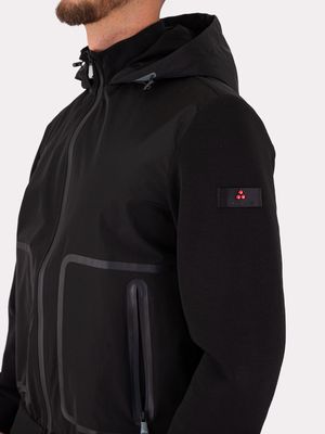 4. Peuterey Men's Jacket with Hood and Zip Closure Black