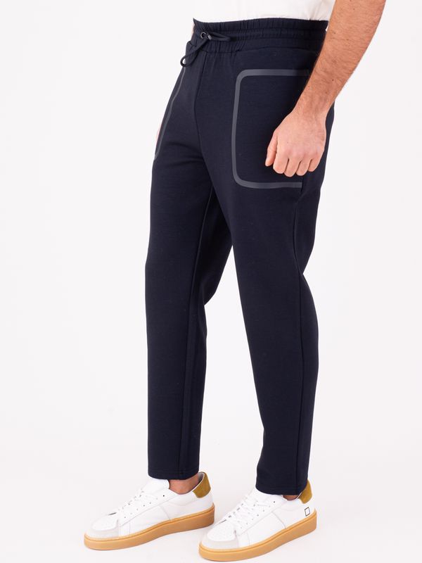 2. Peuterey Men's Trousers with Elasticated Waist and Drawstring Blue Peuterey peu580099012177