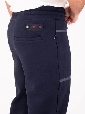 4. Pantalon Peuterey pour homme avec taille élastiquée et cordon de serrage Bleu