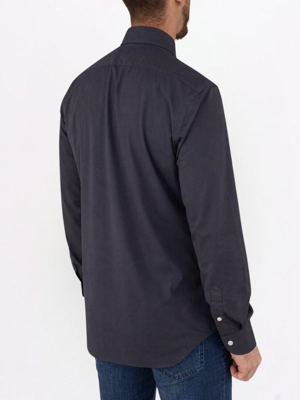 3. Camicia uomo Xacus in tessuto tecnico facile da stirare Evolution- Regular Blu Xacus 21641.act358ml