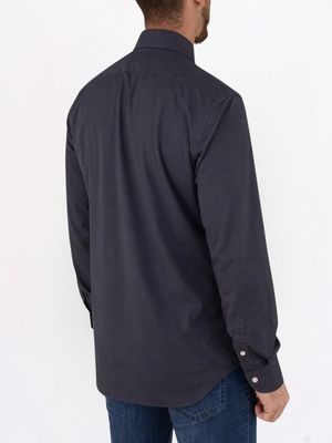 3. Camicia uomo Xacus in tessuto tecnico facile da stirare Evolution- Regular Blu