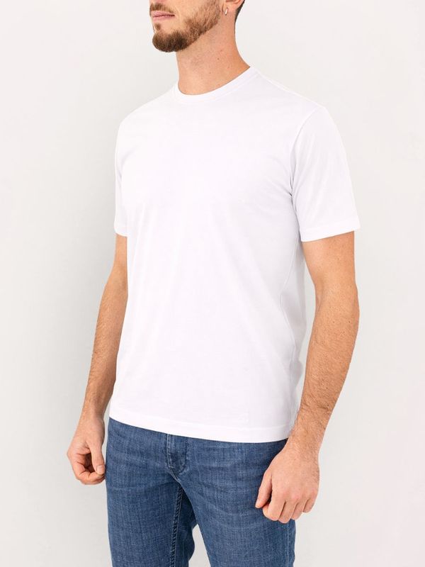 2. Xacus men's T-shirt in technical fabric with an essential design White Xacus 21682.act119mm