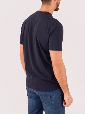 3. Xacus men's T-shirt in technical fabric with an essential design Blue