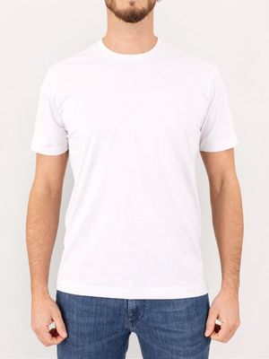 1. Xacus men's T-shirt in technical fabric with an essential design White