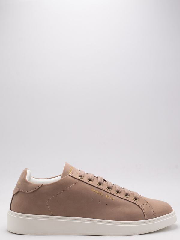 2. Baskets pour homme Manuel Ritz en cuir nubuck avec semelle carrée Beige MANUEL RITZ 4030q510263240