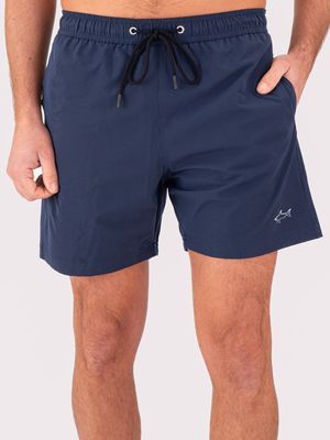 1. Maillot de bain homme Paul&Shark coupe slim en tissu technique Bleu
