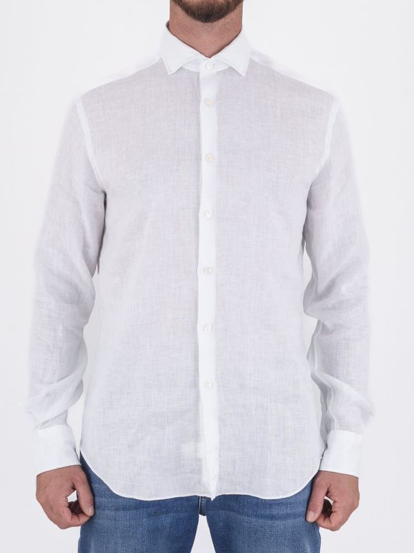1. Xacus Men's Pure Linen Shirt - Evolution-Regular Fit White Xacus 11297.848ml