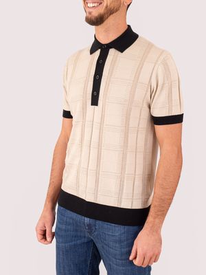 2. Polo en coton pour homme Paolo Pecora Milano avec détails de couleur contrastée Multicolore