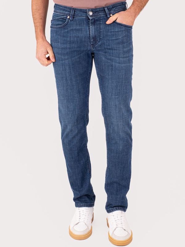 1. Jean slim cinq poches pour homme Re-Hash Bleu Re-Hash p015302d613