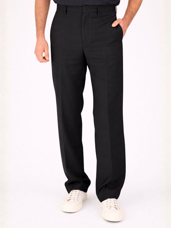 Pantalone uomo Berwich in tessuto misto tecnico Nero Berwich