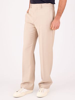 2. Pantalon pour homme Berwich en tissu technique mixte Beige