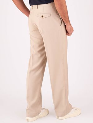 3. Pantalon pour homme Berwich en tissu technique mixte Beige