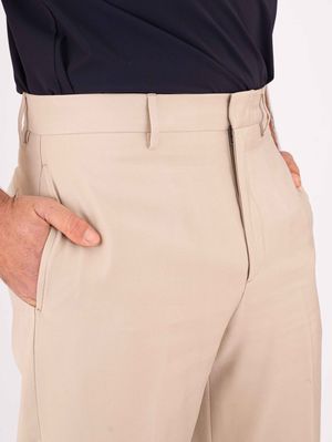 4. Pantalon pour homme Berwich en tissu technique mixte Beige